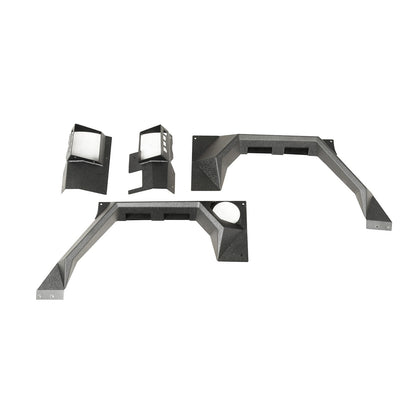 RUGGED RIDGE | 11615.03 | Xhd Rear Armor Fenders, Pair, 2 Dr; 07-18 Jk