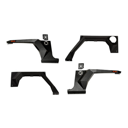RUGGED RIDGE | 11615.05 | Xhd Armor Fenders And Liner Kit, 2-Door, 07-18 Jeep Wrangler Jk