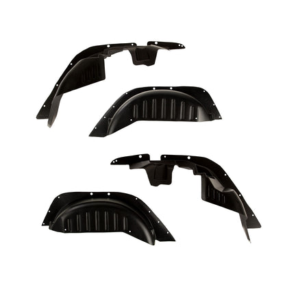 RUGGED RIDGE | 11615.06 | Xhd Armor Fenders And Liner Kit, 4-Door, 07-18 Jeep Wrangler Jku