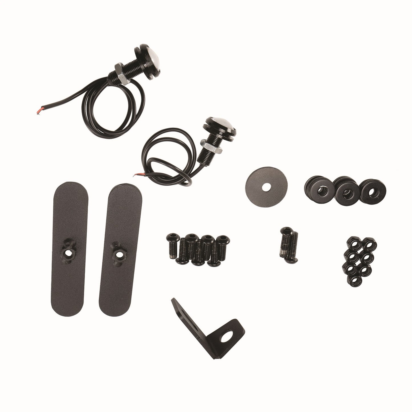 RUGGED RIDGE | 11615.71 | Hd Steel Tube Fenders, Front Pair, Blk; 18-19 Jl