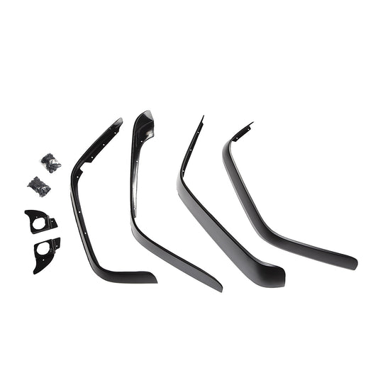 RUGGED RIDGE | 11620.11 | Flat Flare And Fender Liner Kit, 07-16 Jeep Wrangler