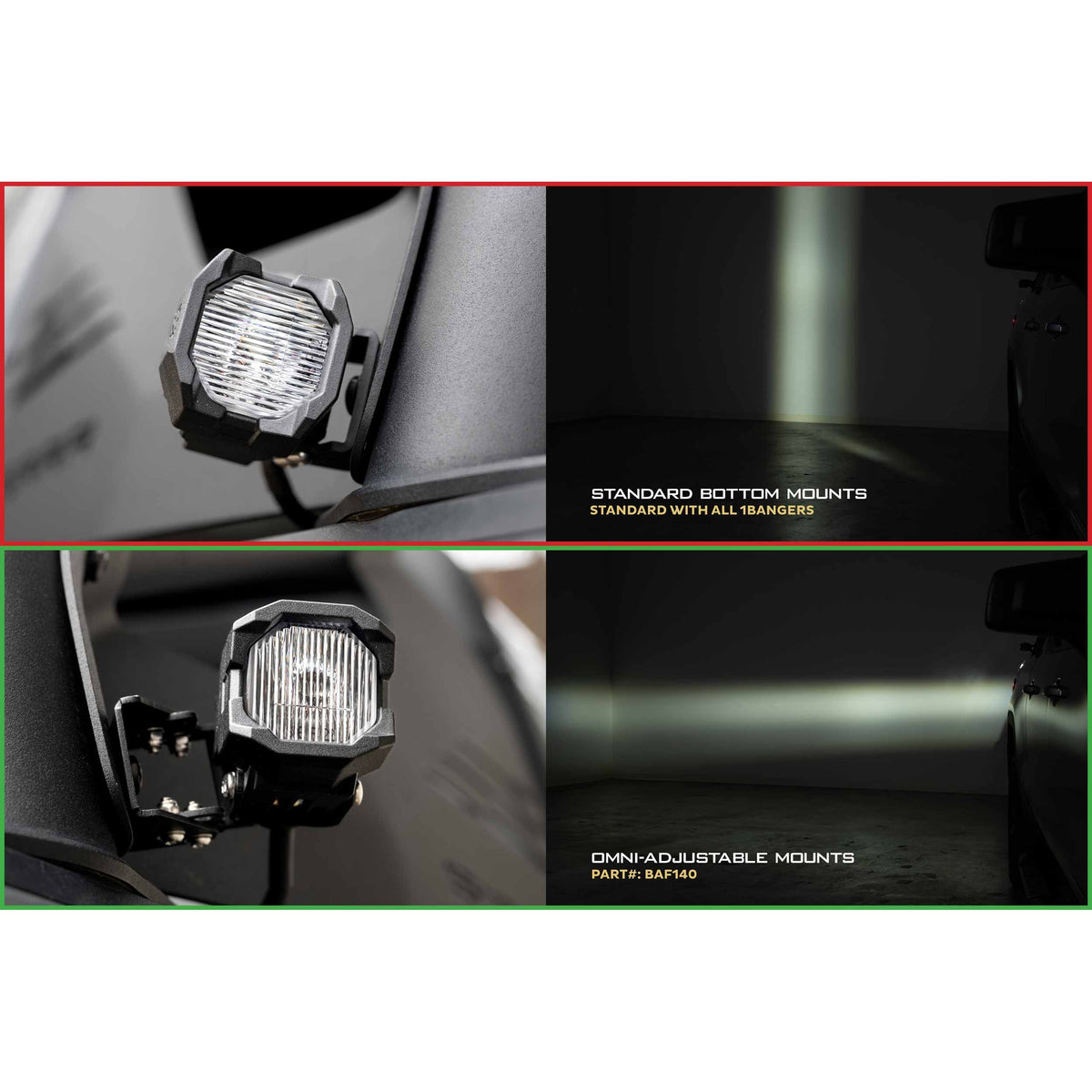 Morimoto 1Banger Mounts: Omni-Adjustable (Set) product image 3