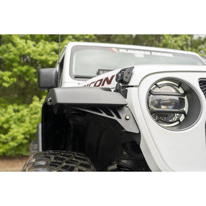 RUGGED RIDGE | 11640.92 | Chop Brackets, Front Fender; 18-19 Jl Rubicon