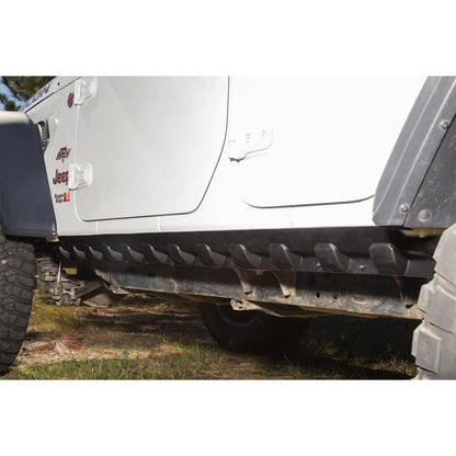 RUGGED RIDGE | 11651.61 | 18-C Wrangler Jlu Rocker Guard Kit,Body Armor,4 Door