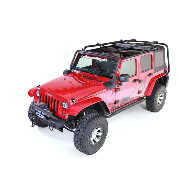 RUGGED RIDGE | 11703.02 | 07-18 Wrangler Jk Unlimited Sherpa Roof Rack