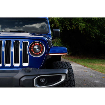 Morimoto Standard Jeep JL / JT XRGB Fender Flare Chop Kit (Set)