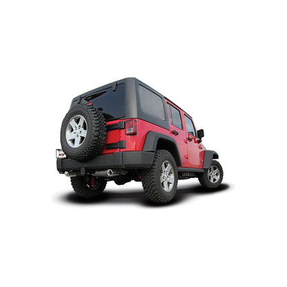 BORLA 2012-2018 Jeep Wrangler Axle-Back Exhaust System Part # 11860