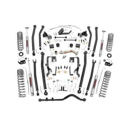 ROUGH COUNTRY 4 Inch Lift Kit | Long Arm | Jeep Wrangler Unlimited 4WD (2012-2018) | 78630A