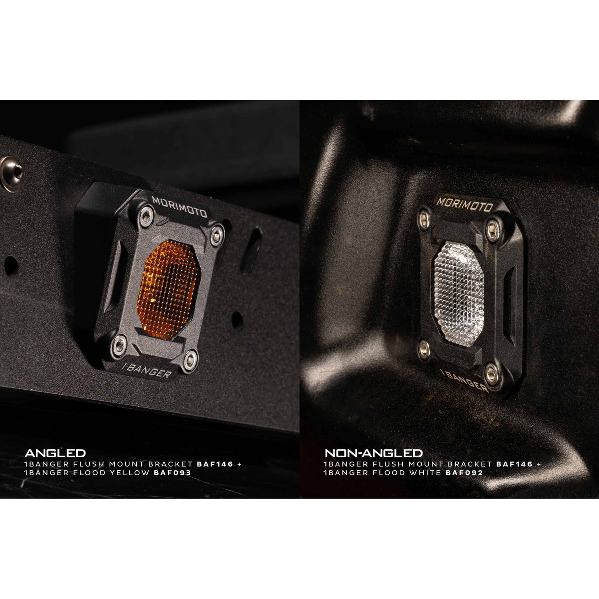 Morimoto Flush or Angled Mounting Kit: Morimoto 1Banger product image 3