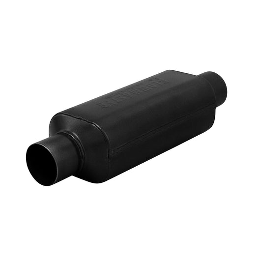 FLOWMASTER Super Hp-2 Muffler 409SS Super Hp-2 Muffler 409SS 2.00 Center Inch / 2.00 Center Out Aggressive Sound