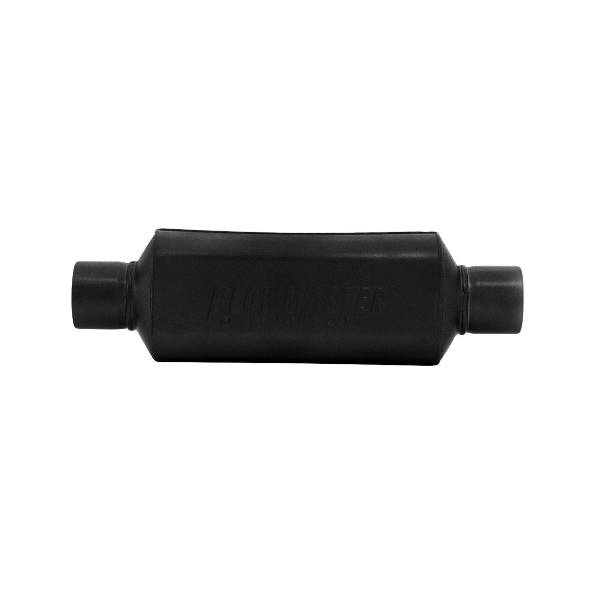 FLOWMASTER Super Hp-2 Muffler 409SS Super Hp-2 Muffler 409SS 2.00 Center Inch / 2.00 Center Out Aggressive Sound