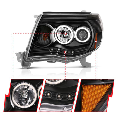 ANZO USA ZUKT_121282 Anzo ZUKT_121282 Projector Headlight Set