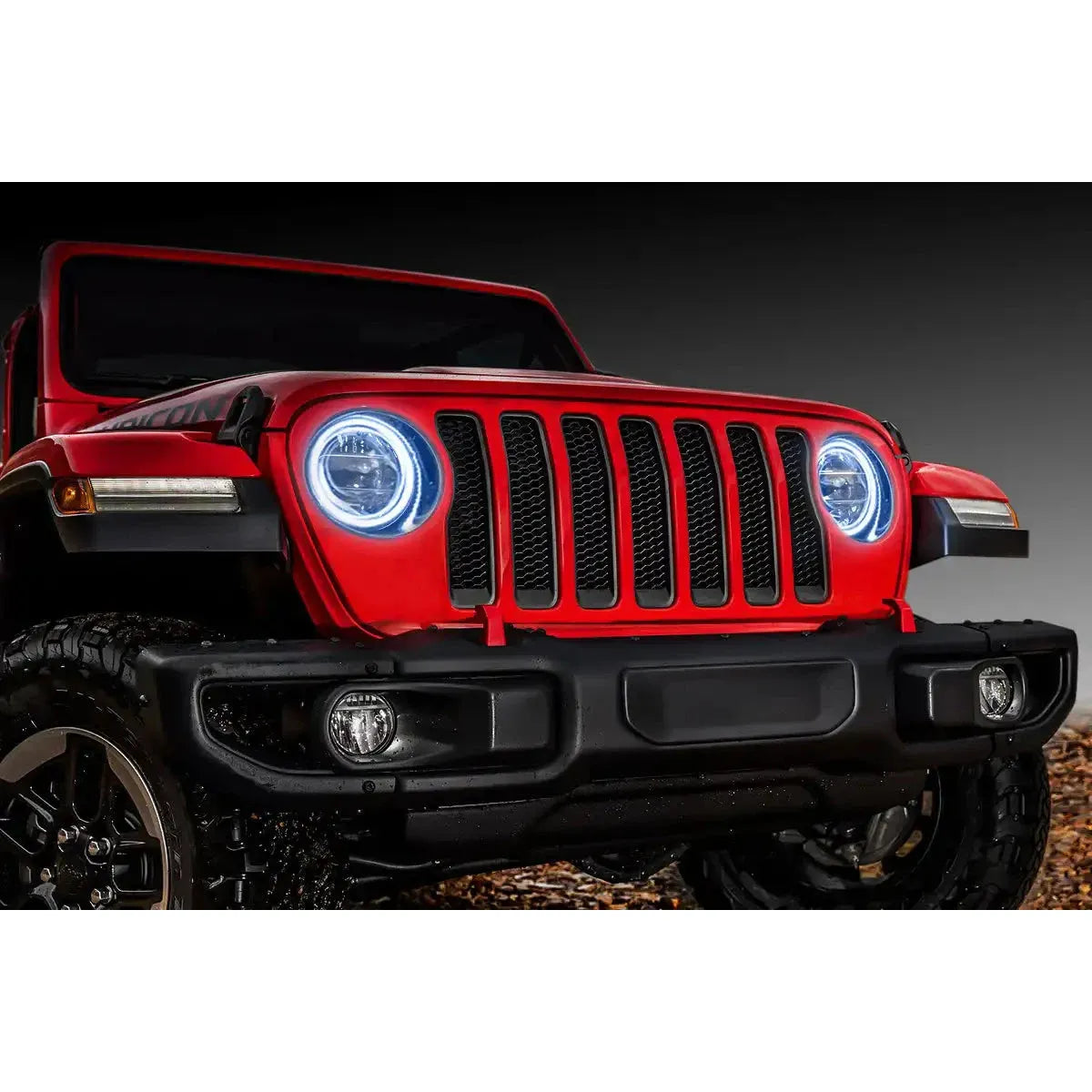 ORACLE Lighting | Surface Mount Headlight Halo Kits | Wrangler JL / Gladiator JT | Select Kit Options
