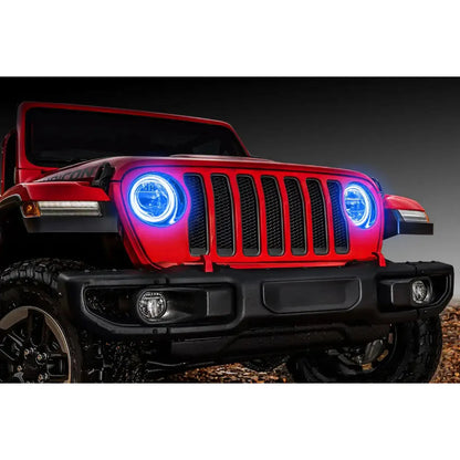 ORACLE Lighting | Surface Mount Headlight Halo Kits | Wrangler JL / Gladiator JT | Select Kit Options