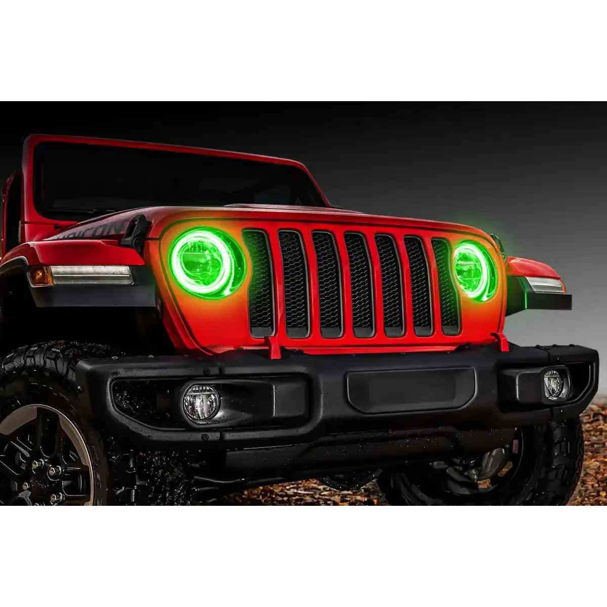 ORACLE Lighting | Surface Mount Headlight Halo Kits | Wrangler JL / Gladiator JT | Select Kit Options