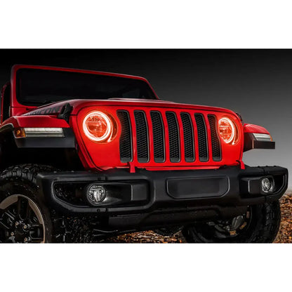 ORACLE Lighting | Surface Mount Headlight Halo Kits | Wrangler JL / Gladiator JT | Select Kit Options