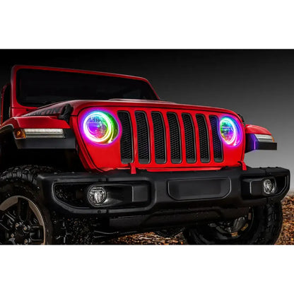 ORACLE Lighting | Surface Mount Headlight Halo Kits | Wrangler JL / Gladiator JT | Select Kit Options