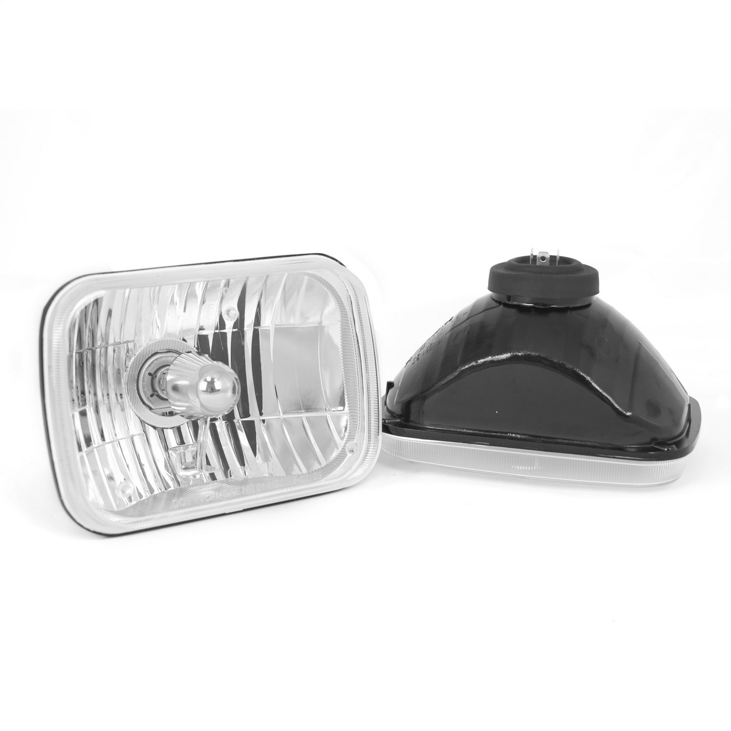 RUGGED RIDGE | 12402.82 | Crystal H2 Headlights,Rectangular,84-01 Jeep Wrangler(Yj)