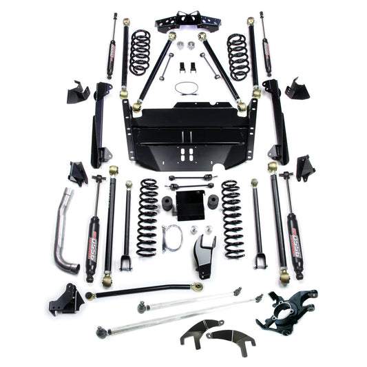 TeraFlex | 03-06 Wrangler TJ LWB 5 Inch Pro LCG Long Arm Suspension System & High Steer 9550 VSS Twin-Tube TeraFlex | 1249580