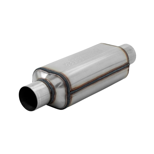 FLOWMASTER Super Hp-2 Muffler 304Ss Super Hp-2 Muffler 304Ss 2.50 Center Inch 2.50 Center Out Aggressive Sound
