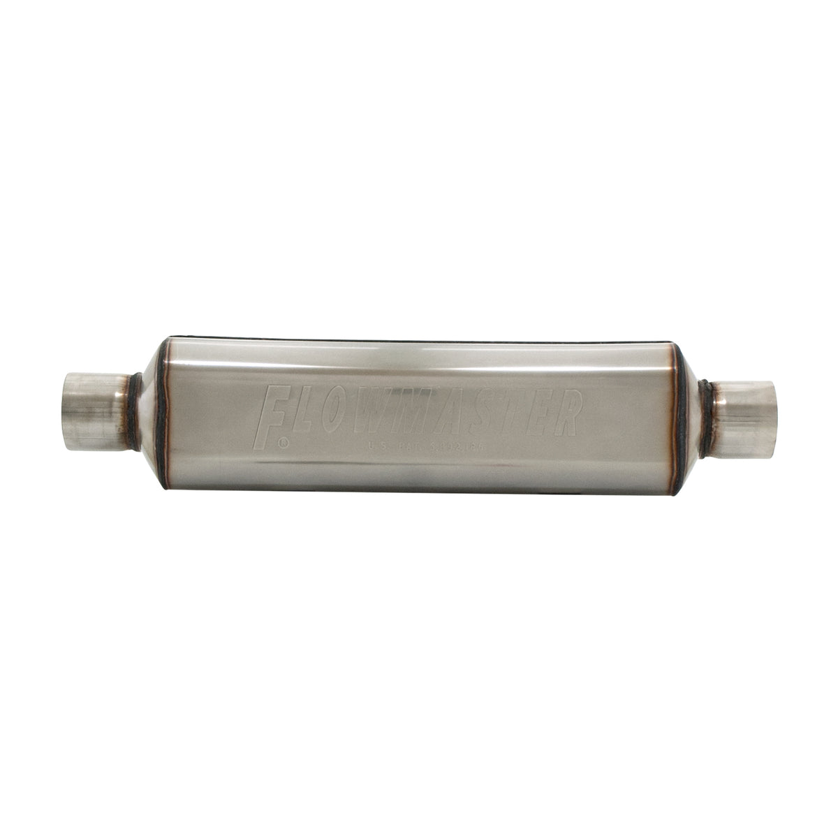 FLOWMASTER Super Hp-2 Muffler 304Ss Super Hp-2 Muffler 304Ss 2.50 Center In./2.50 Center Out Moderate Sound