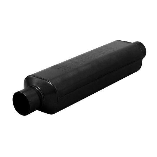 FLOWMASTER Super Hp-2 Muffler 409SS Super Hp-2 Muffler 409SS 2.50 Center In./2.50 Center Out Moderate Sound