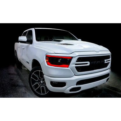 ORACLE Lighting | RGB+W DRL Upgrade | RAM 1500 Reflector LED Headlights | 1281-339, 1281-335