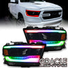 ORACLE Lighting | RGB+W DRL Upgrade | RAM 1500 Reflector LED Headlights | 1281-339, 1281-335