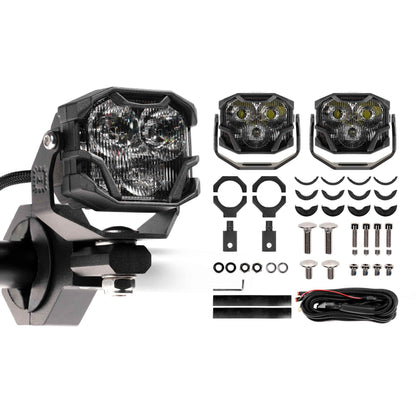 Morimoto 4Banger Universal Kit (NCS / Combo / White)