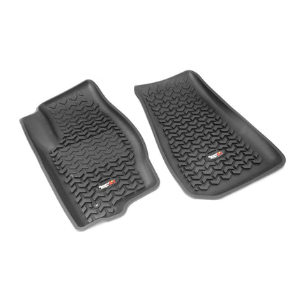 RUGGED RIDGE | 12920.28 | Floor Liner, Front Pair, Black, 05-10 Grand Cherokee/06-10 Commander