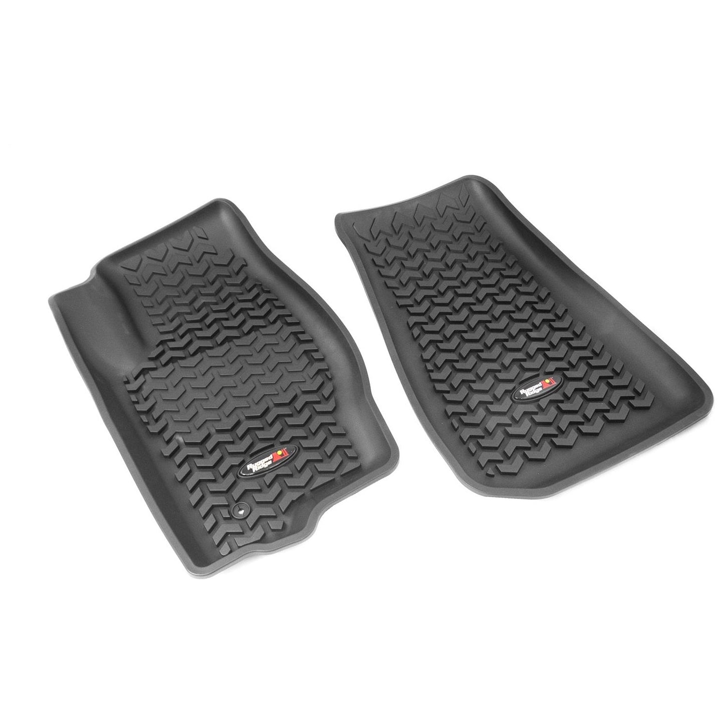 RUGGED RIDGE | 12920.3 | Floor Liner, Front Pair, Black, 07-15 Compass/Caliber/Patriot Mk/ 07-12 Caliber