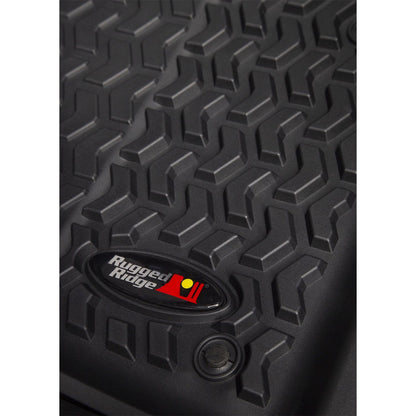 RUGGED RIDGE | 12920.36 | All Terrain Floor Liner, Front Pair, Black; 18-19 Jeep Wrangler/Gladiator