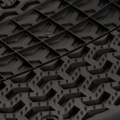 RUGGED RIDGE | 12987.43 | All Terrain Floor Liner Kit, Front/Rear, Black, 18-19 Jeep Wrangler Jl, 2 Dr