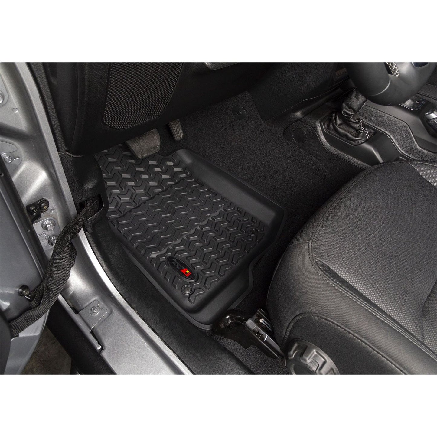 RUGGED RIDGE | 12988.05 | Floor Liner Kit, Front/Rear/Cargo; 18-18 Jeep Wrangler Unlimited Jlu