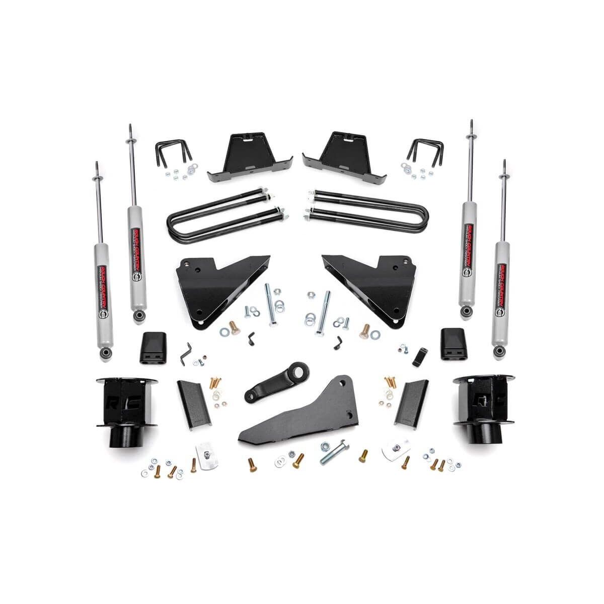 ROUGH COUNTRY 5 Inch Lift Kit | Radius Arm Drop | SRW | Ram 3500 4WD (2013-2015) | 35620