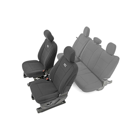 ROUGH COUNTRY Seat Covers | Front Bucket Seats | Ford F-150/Lightning/F-250/F-350  (15-25) | 91016