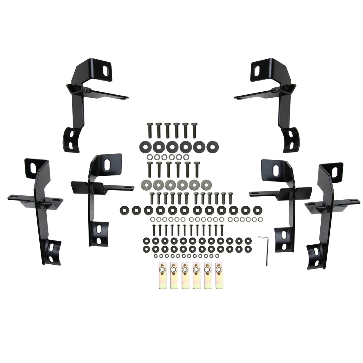 Westin E-Series 3 Nerf Steps 2007-2018 Jeep Wrangler JK 4dr