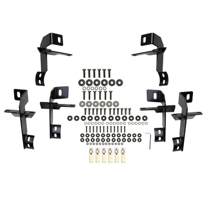 Westin E-Series 3 Nerf Steps 2007-2018 Jeep Wrangler JK 4dr