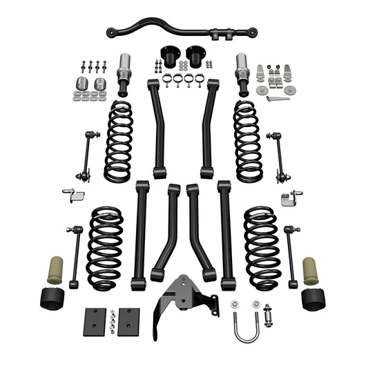 TeraFlex | 07-18 Wrangler JK 4 Door 3 Inch Sport ST3 Suspension System No Shocks TeraFlex | 1313000