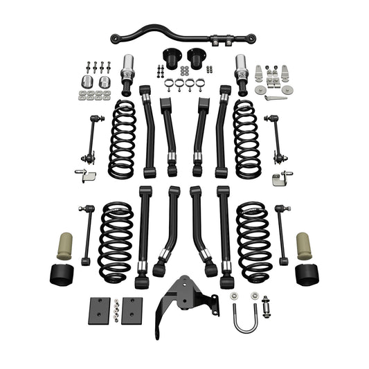 TeraFlex | 07-18 Wrangler JK 4 Door 3 Inch Alpine CT3 Short Arm Suspension System No Shocks TeraFlex | 1323000