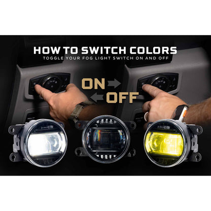 Morimoto XB Evo+ Fog Lights: Type S (White + Yellow / Set) product image 2