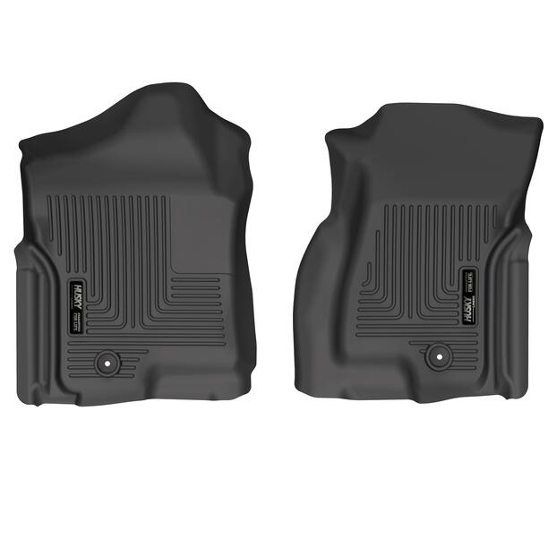 Husky Liners | Weatherbeater Front Floor Liners For 1999-2007 Silverado/Sierra 1500/2500 HD/3500 Husky Liners | 13241