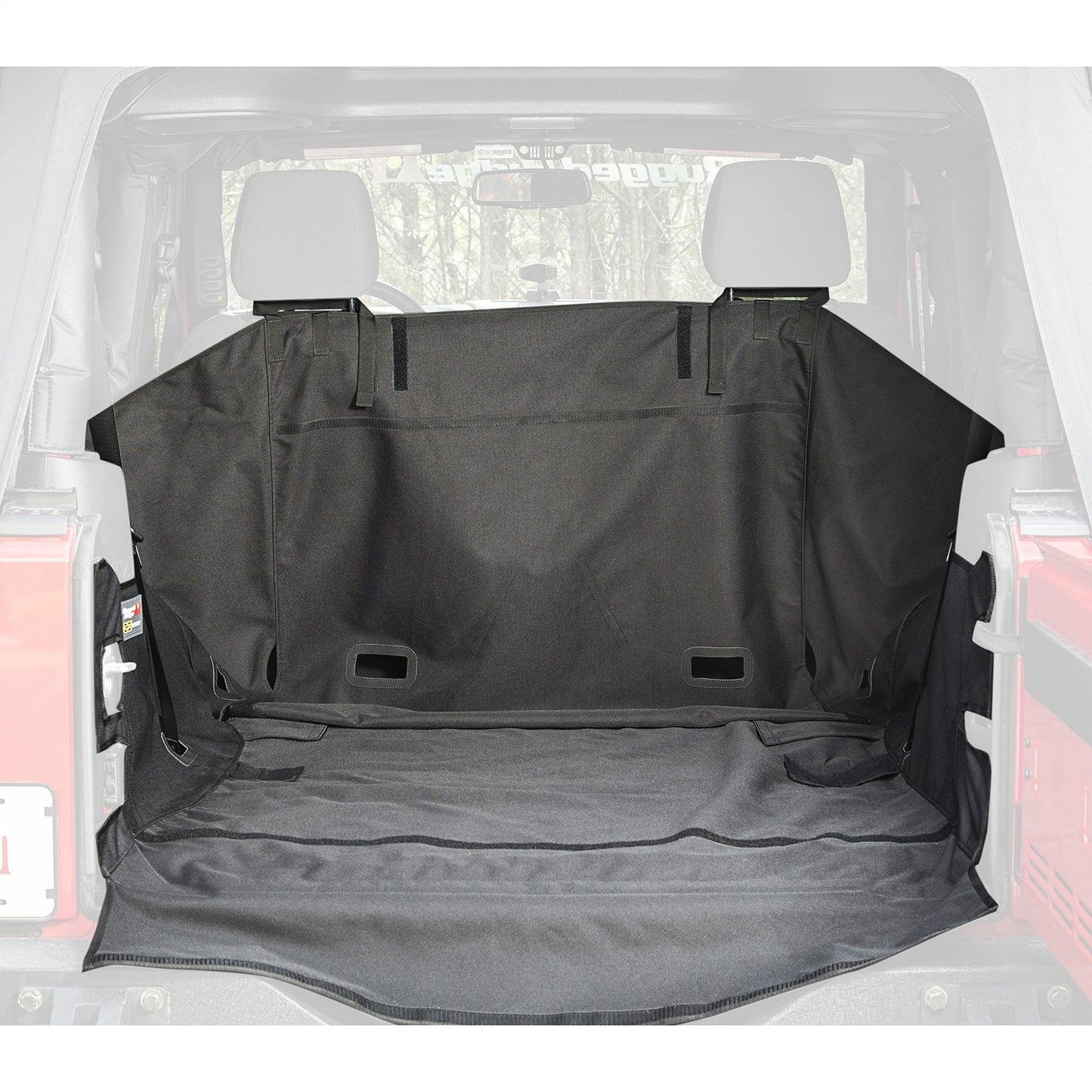 RUGGED RIDGE | 13260.03 | C3 Cargo Cover, W/O Subwoofer; 07-17 Jk, 2 Door