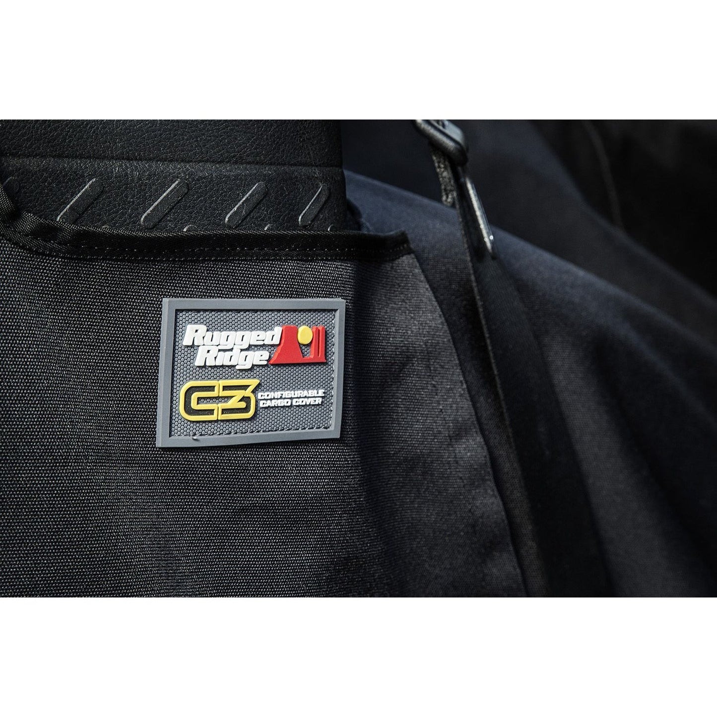 RUGGED RIDGE | 13260.04 | C3 Cargo Cover, 2-Door W/Subwoofer, 07-14 Wrangler