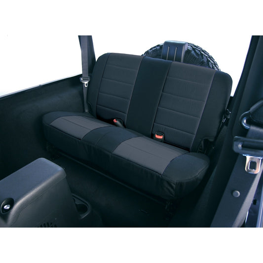RUGGED RIDGE | 13262.01 | Seat Cover, Rear, Neoprene Black; 80-95 Jeep Cj/Wrangler Yj