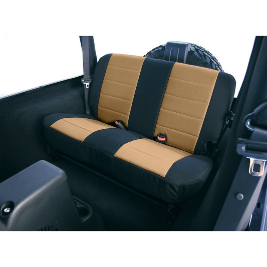 RUGGED RIDGE | 13281.04 | Seat Cover,Fabric Rear, Tan, 97-02 Wrangler