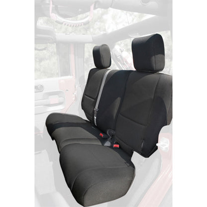 RUGGED RIDGE | 13296.01 | Seat Cover Kit, Black; 11-18 Jeep Wrangler Jk, 2 Door