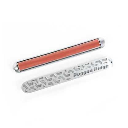 RUGGED RIDGE | 13311.51 | Door Handle Inserts, Brushed Tread, 4-D; 07-17 Jku