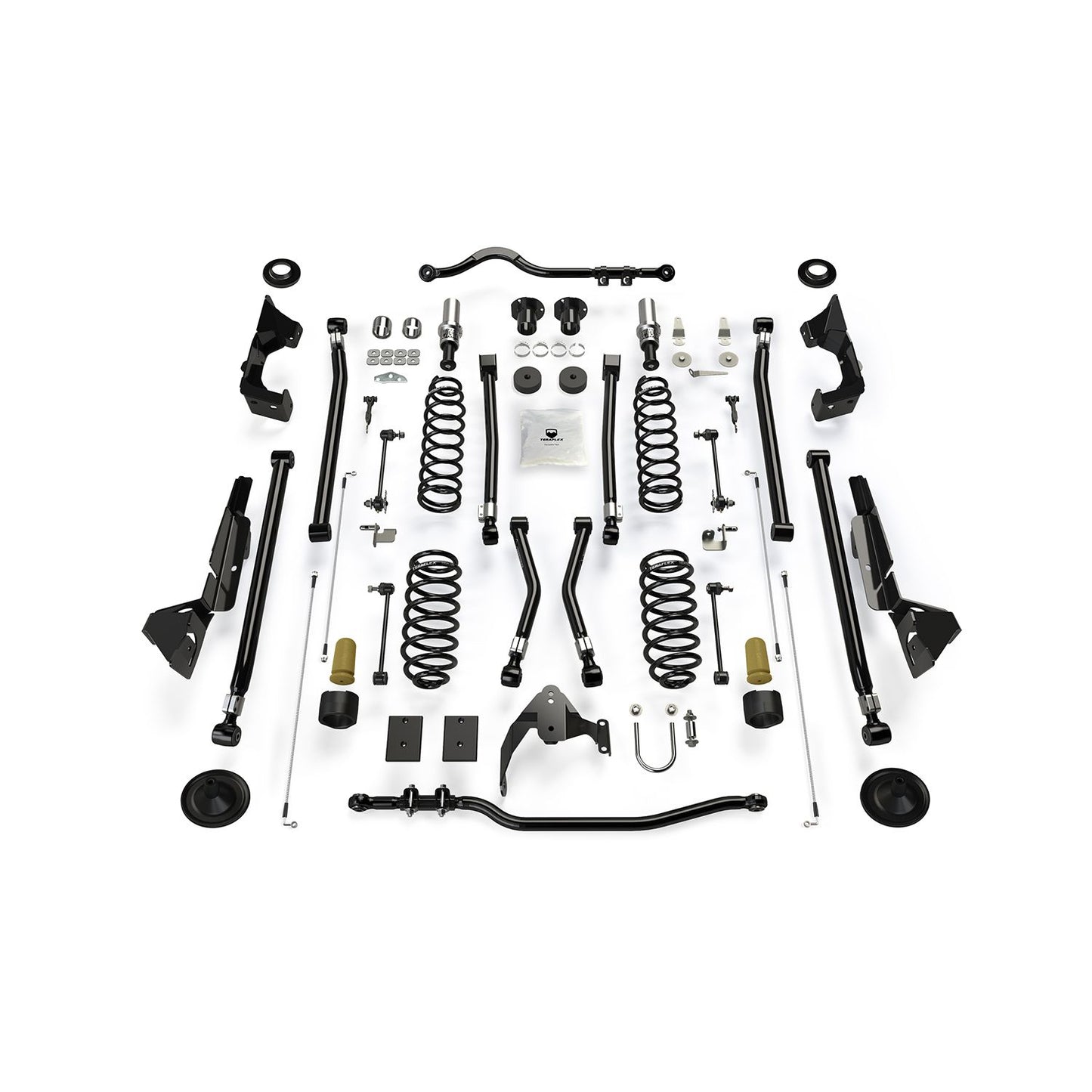 TeraFlex | 07-18 Wrangler JK 4 Door 4 Inch Alpine RT4 Long Arm Suspension System No Shocks TeraFlex | 1334000