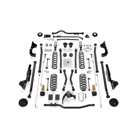 TeraFlex | 07-18 Wrangler JK 4 Door 6 Inch Alpine RT6 Long Arm Suspension System No Shocks TeraFlex | 1336000